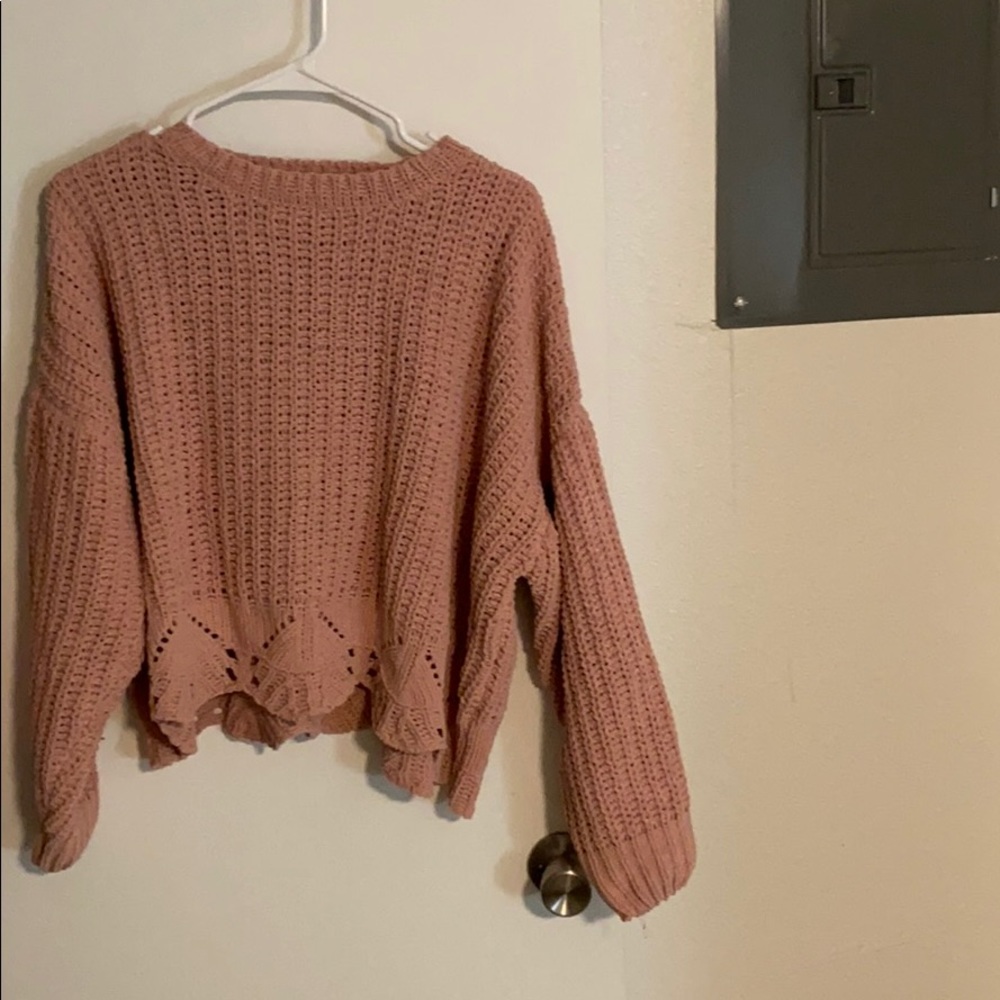 Pink long sleeve t shirt